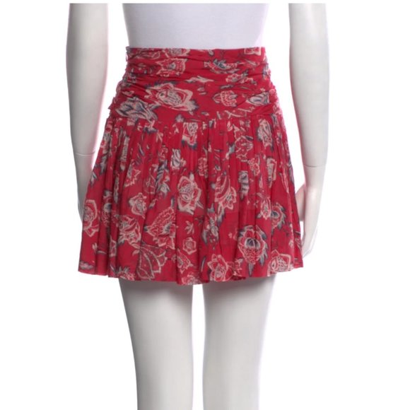 ÉTOILE ISABEL MARANT floral Print Mini Skirt - Picture 4 of 12